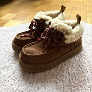 UGG Funkarra Cabin Cuff Boot 'Chestnut'